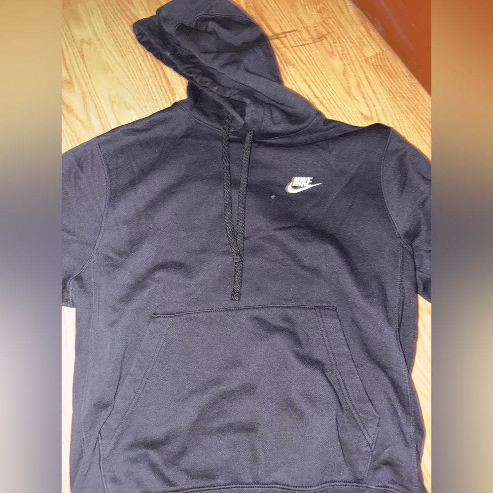 Nike sportswear club fleece black size medium